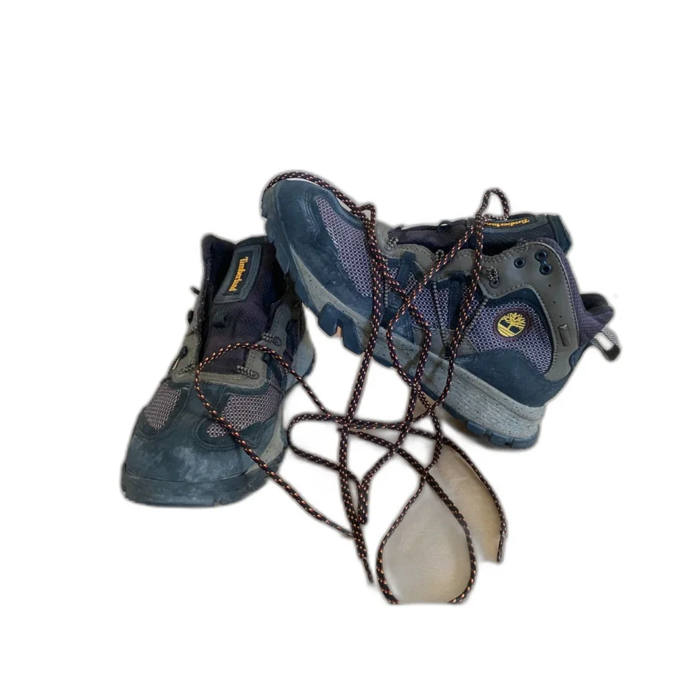 Timberland Solar Wave Mid Hiking Boots Men's Size 9.5 Olive Green Black A28FT